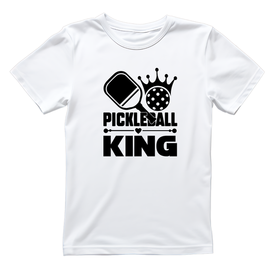 Pickleball King T-shirt | Graphic Tee | Printed Shirt
