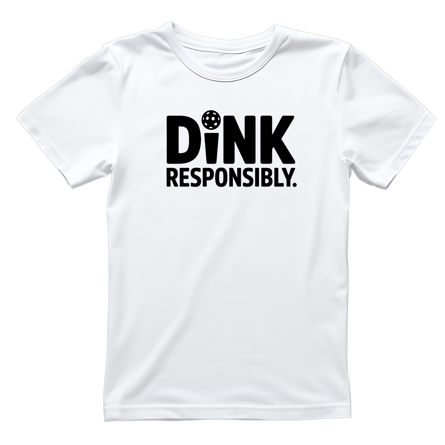 Dink Responsibly Pickleball T-shirt | Graphic Tee | Printed Shirt