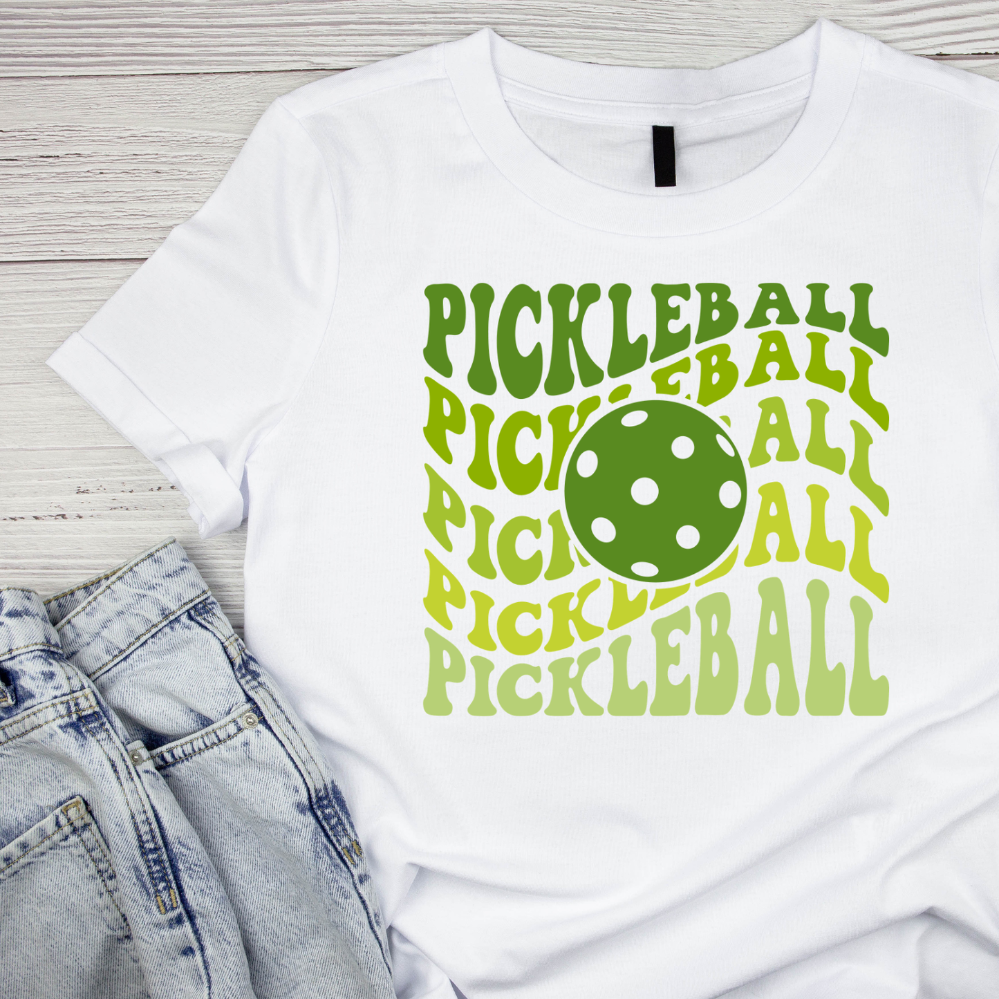Vintage Pickleball T-shirt | Graphic Tee | Sports Printed Shirt