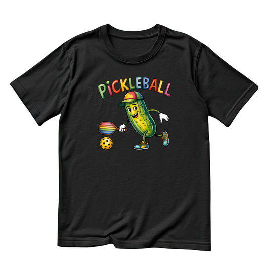Pickle Playing Pickleball T-shirt | Graphic Tee | Sports Printed Shirt