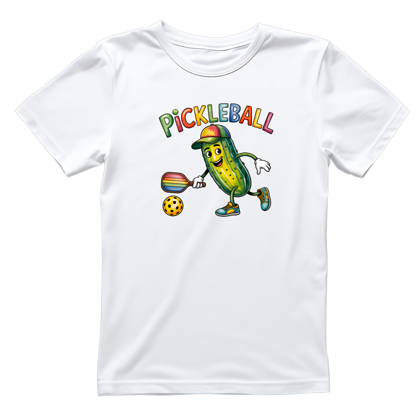 Pickle Playing Pickleball T-shirt | Graphic Tee | Sports Printed Shirt