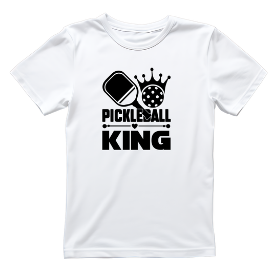 Pickleball King T-shirt | Graphic Tee | Printed Shirt