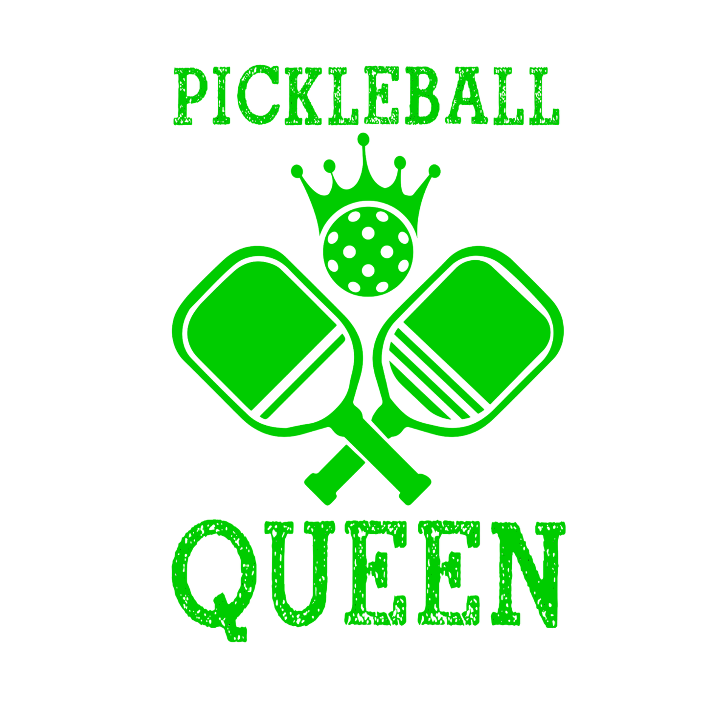 Pickleball Queen T-shirt | Funny Graphic Tee | Sports Printed Shirt