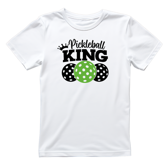 Pickleball King T-shirt | Graphic Tee | Printed Shirt
