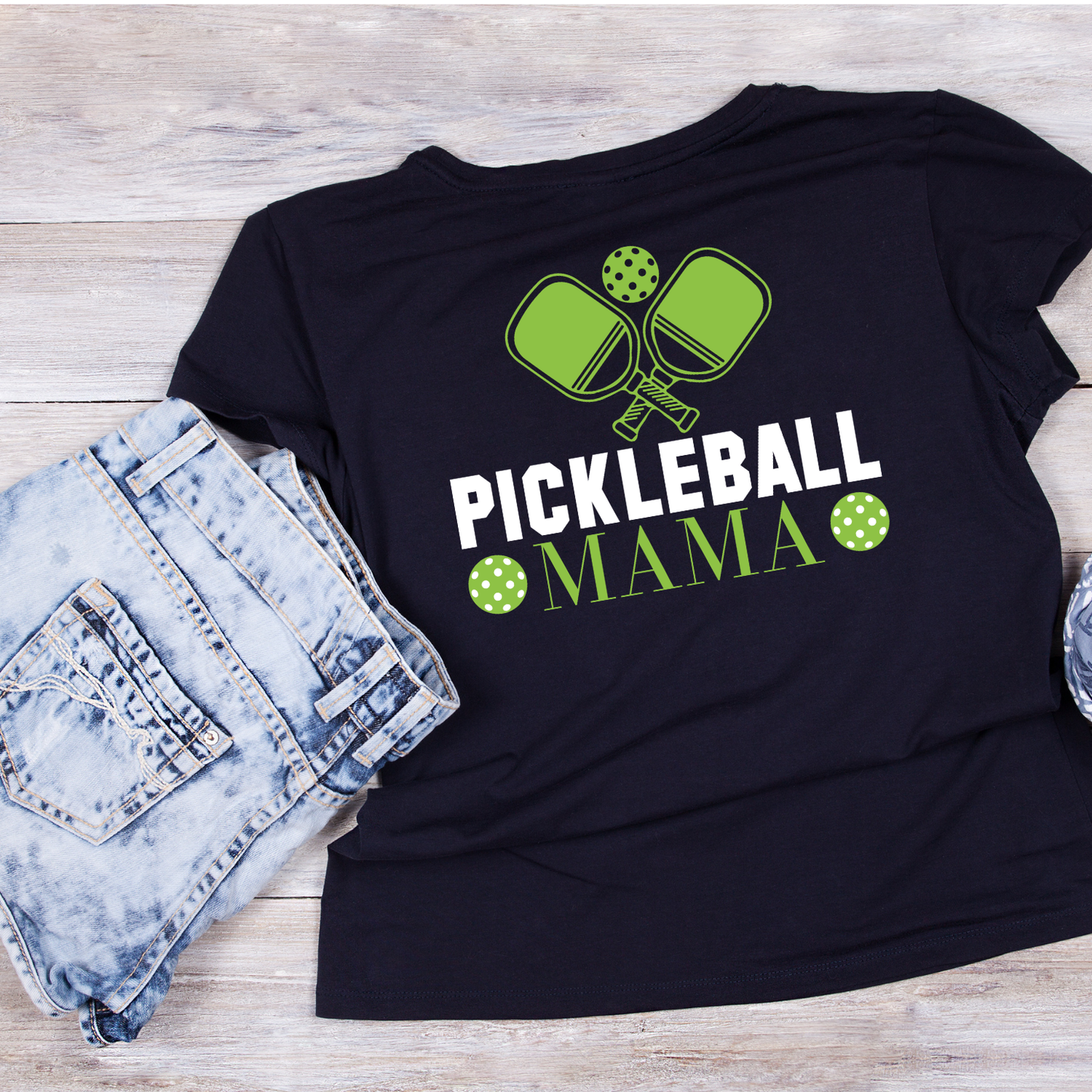 Pickleball Mama T-shirt | Funny Graphic Tee | Sports Printed Shirt