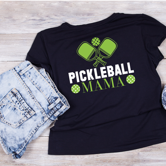 Pickleball Mama T-shirt | Funny Graphic Tee | Sports Printed Shirt