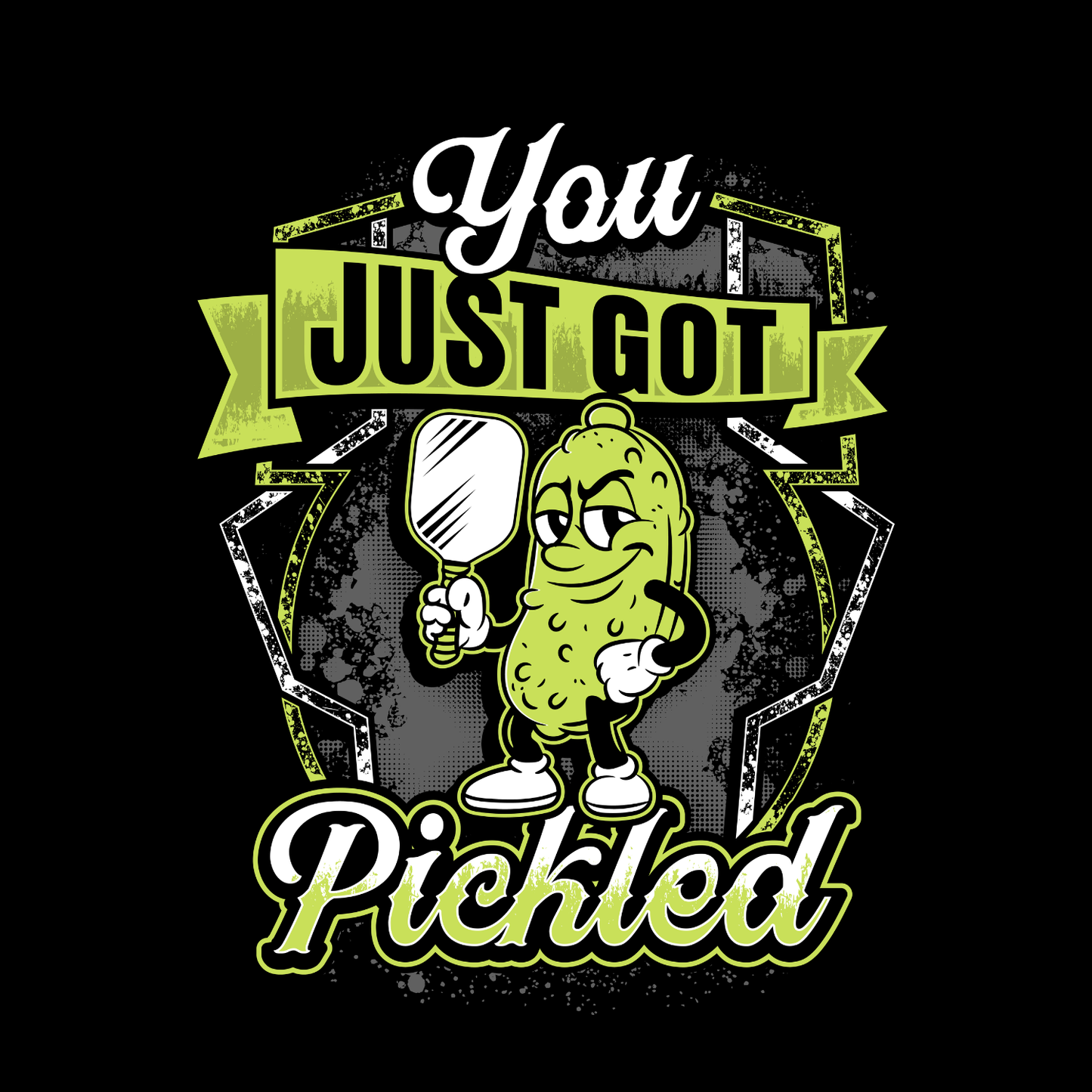 You Just Got Pickled Pickleball T-shirt | Funny Graphic Tee | Sports Printed Shirt