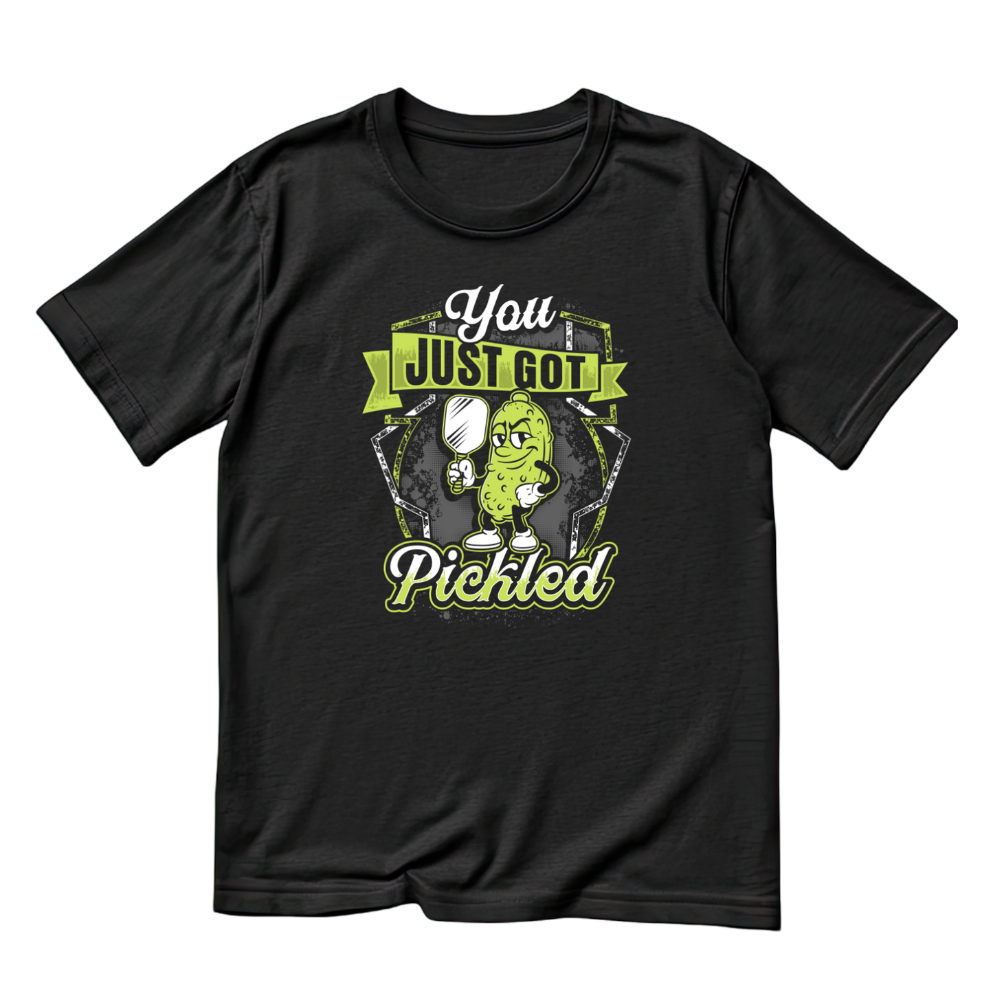 You Just Got Pickled Pickleball T-shirt | Funny Graphic Tee | Sports Printed Shirt