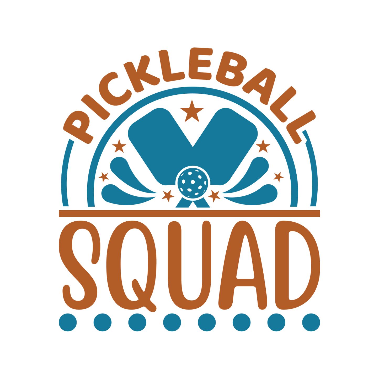 Pickleball Squad T-shirt | Funny Graphic Tee | Sports Printed Shirt