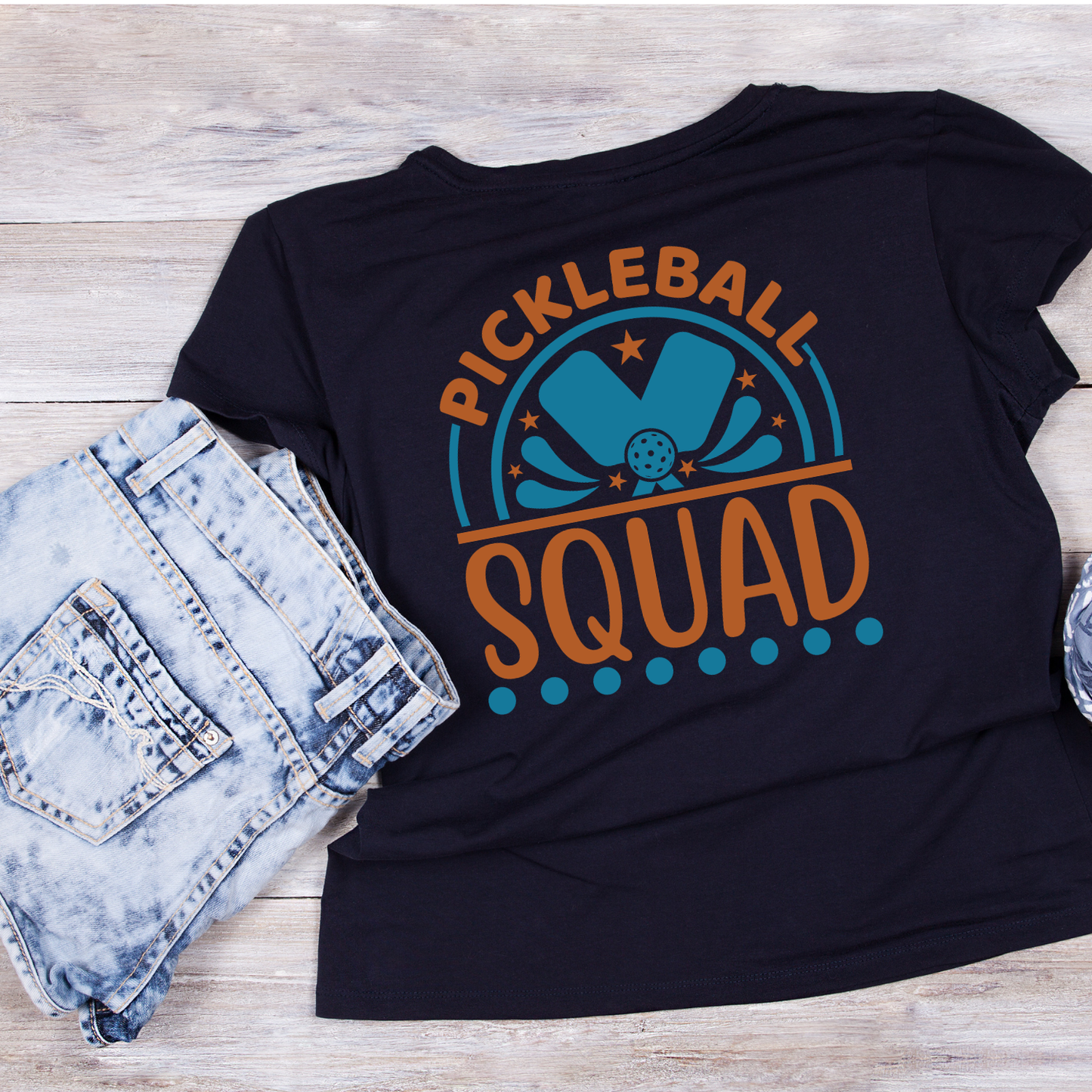 Pickleball Squad T-shirt | Funny Graphic Tee | Sports Printed Shirt