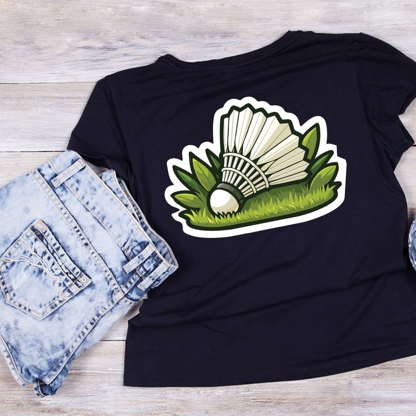 Badminton Birdie T-shirt