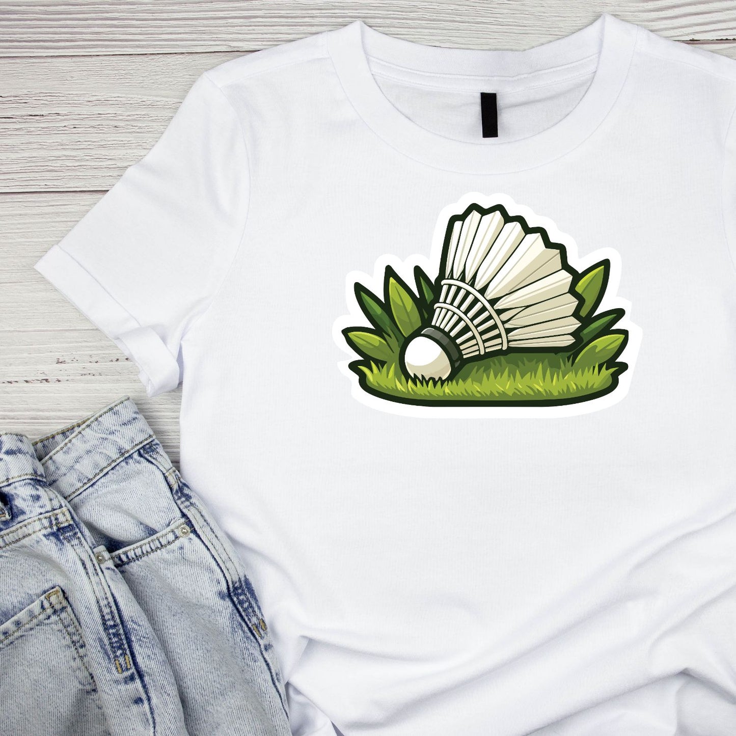 Badminton Birdie T-shirt