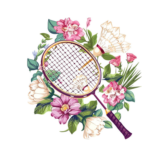 Badminton Floral T-shirt
