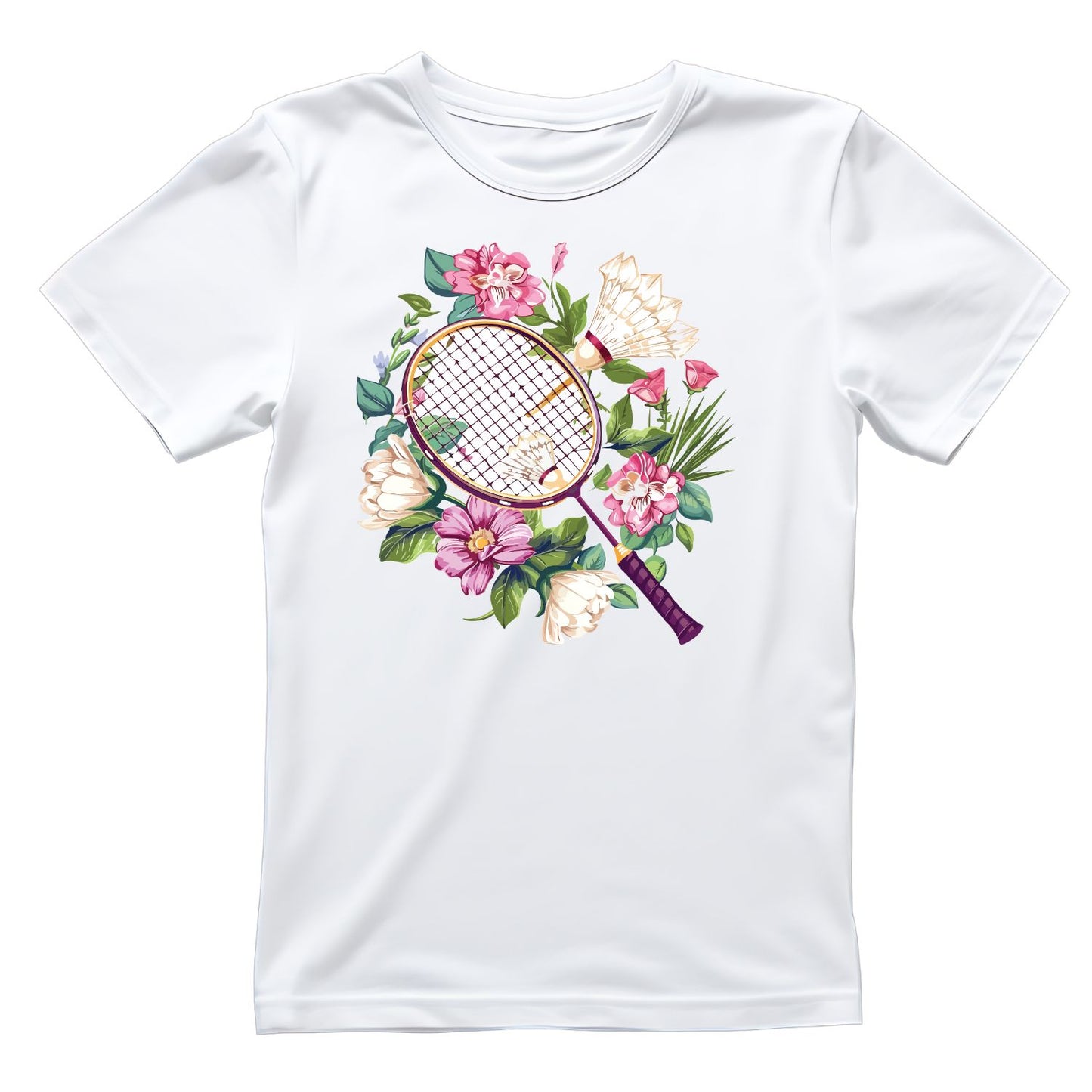 Badminton Floral T-shirt