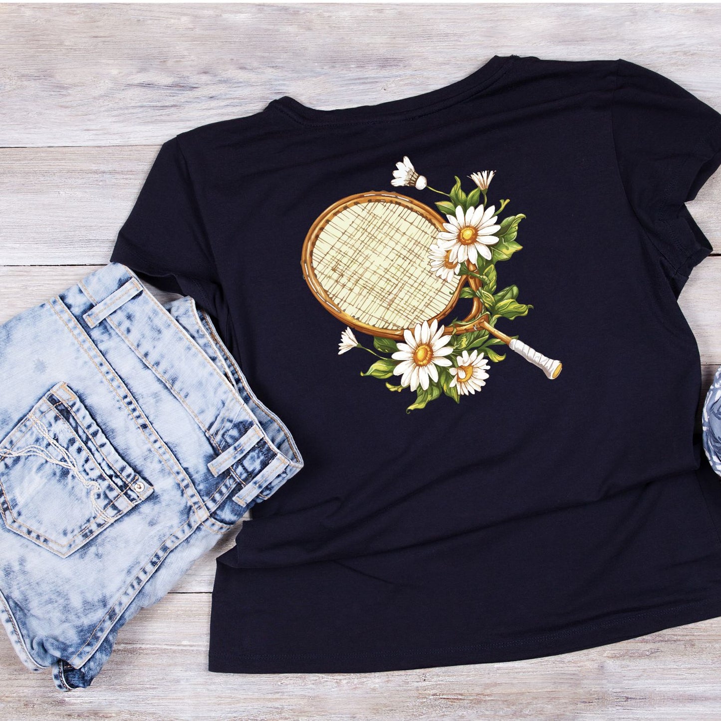 Tennis Daisy T-shirt