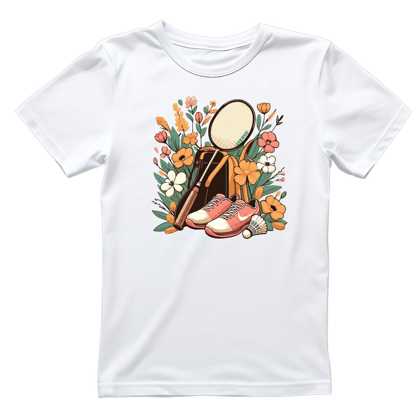 Retro Badminton T-shirt
