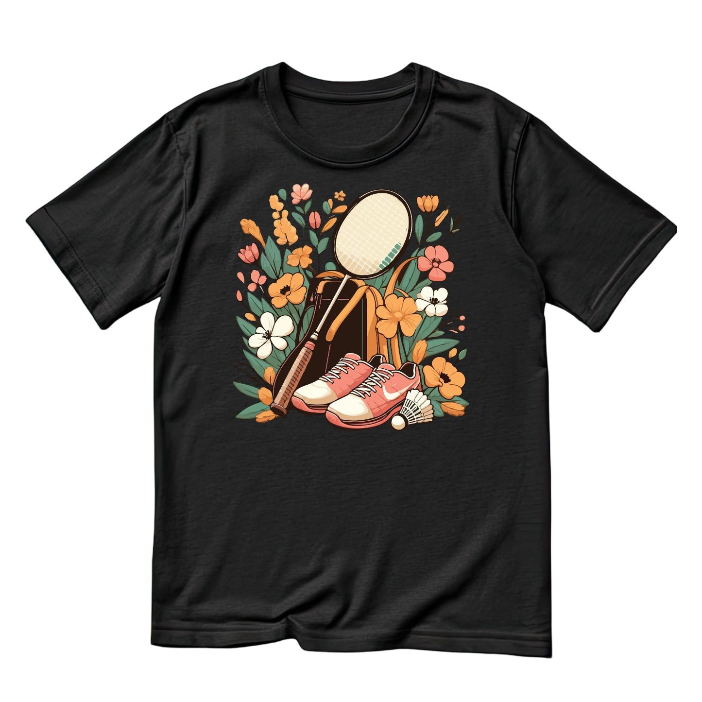 Retro Badminton T-shirt