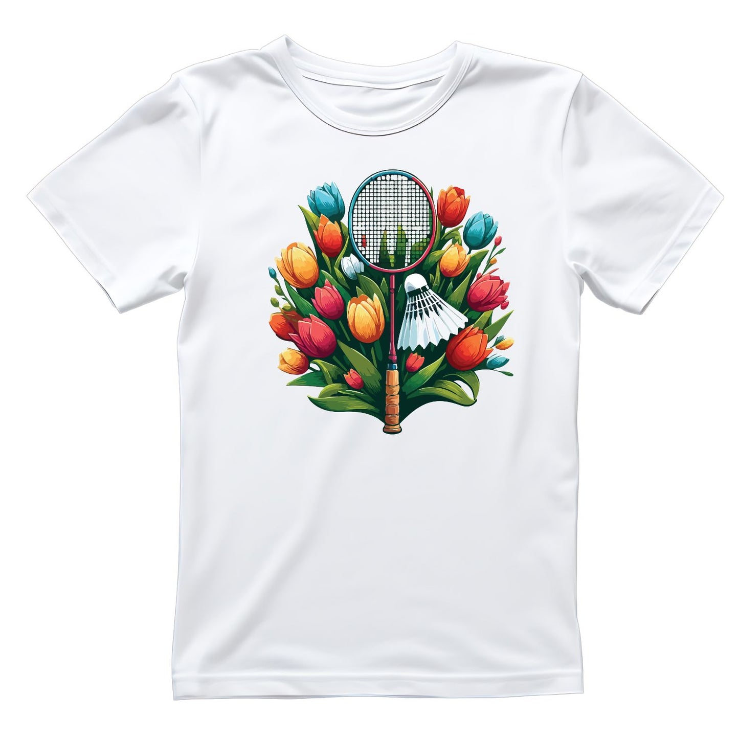 Tulips Badminton T-shirt