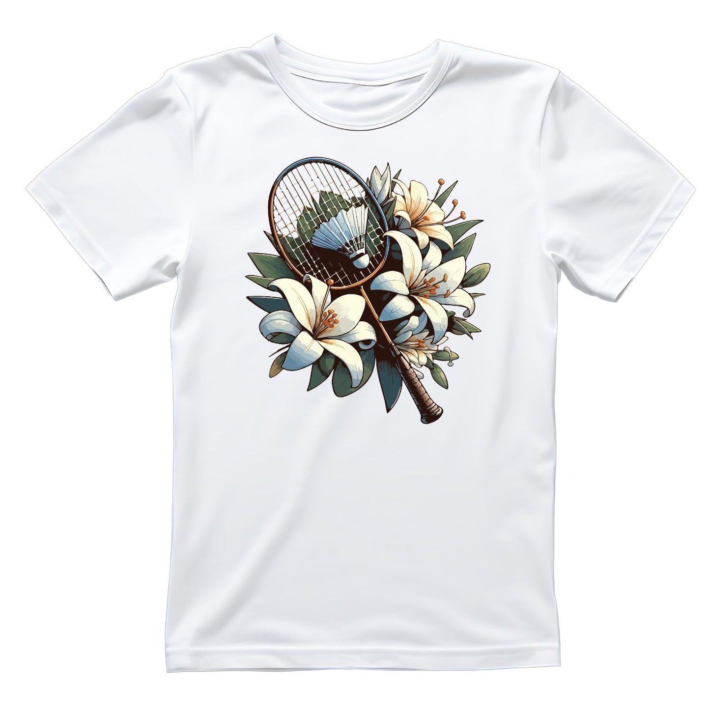 Lilies Badminton T-shirt