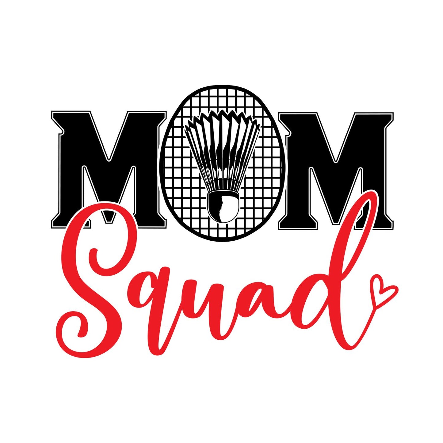 Mom Squad (Badminton) T-shirt