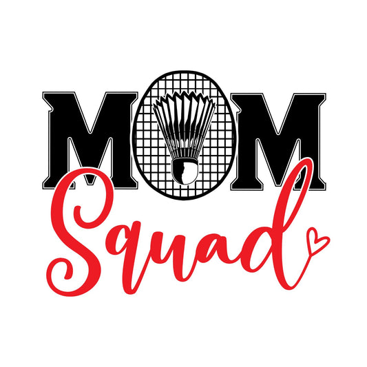 Mom Squad (Badminton) T-shirt