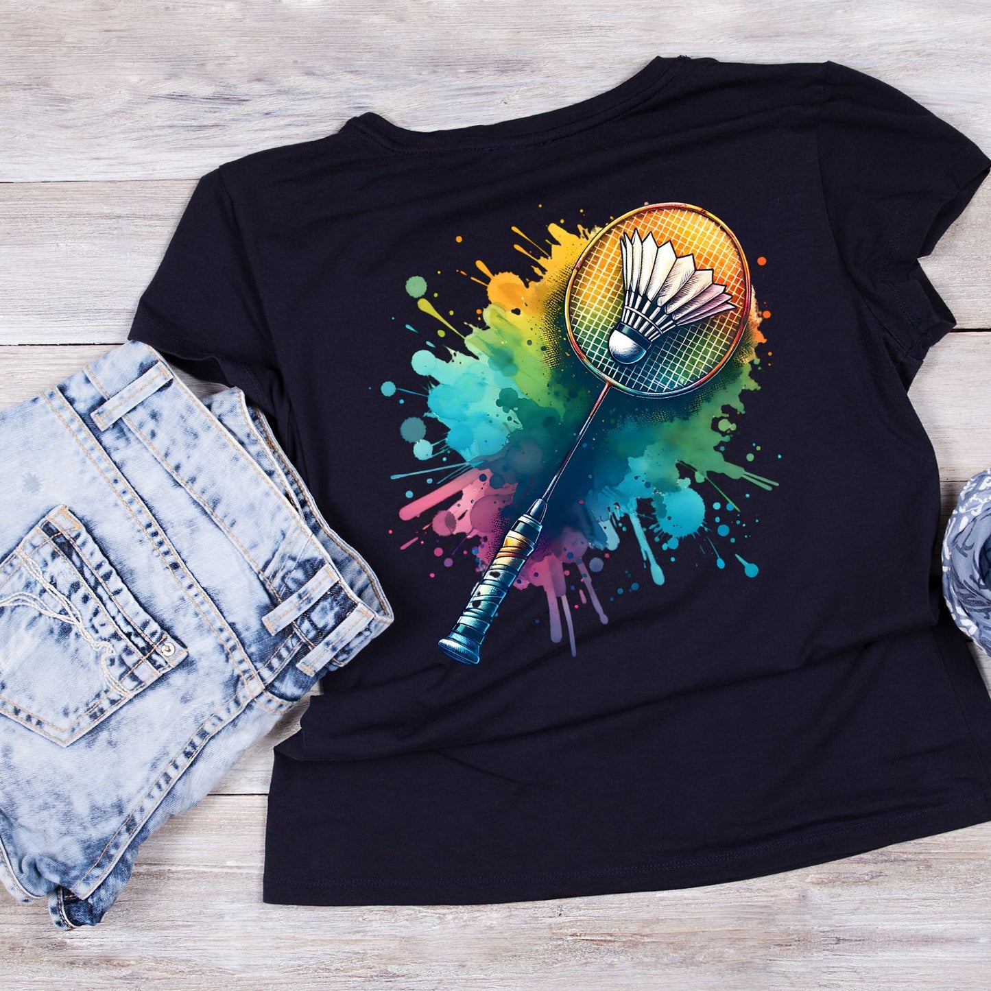 Colour Splash (Badminton) T-shirt