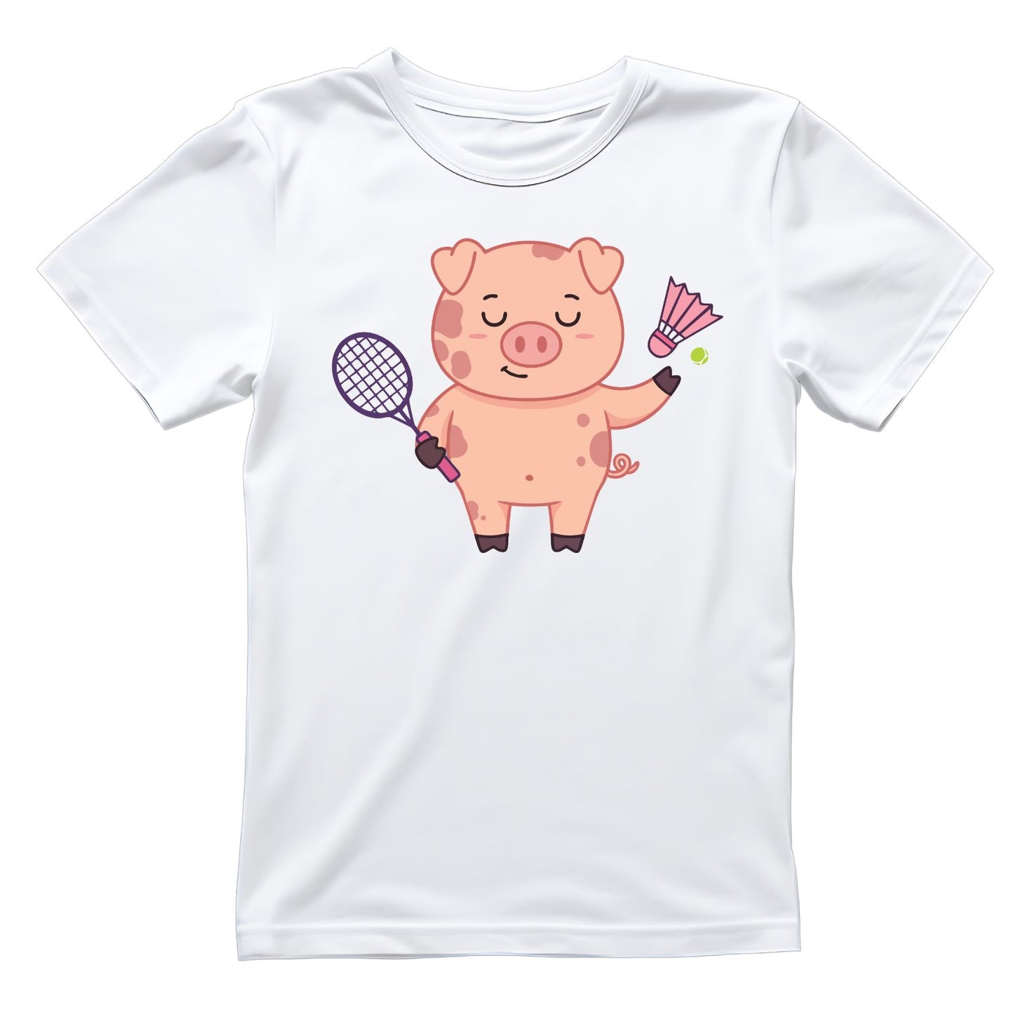 Pig Badminton T-shirt