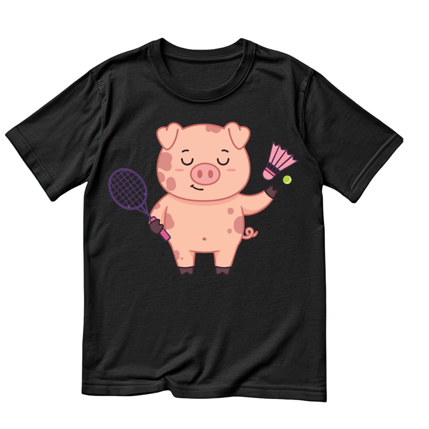 Pig Badminton T-shirt