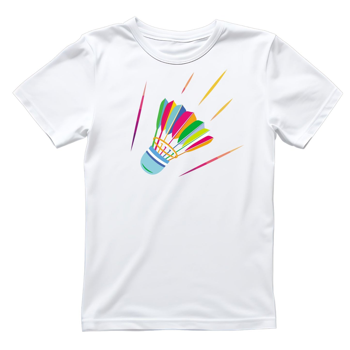 Shuttlecock Badminton T-shirt