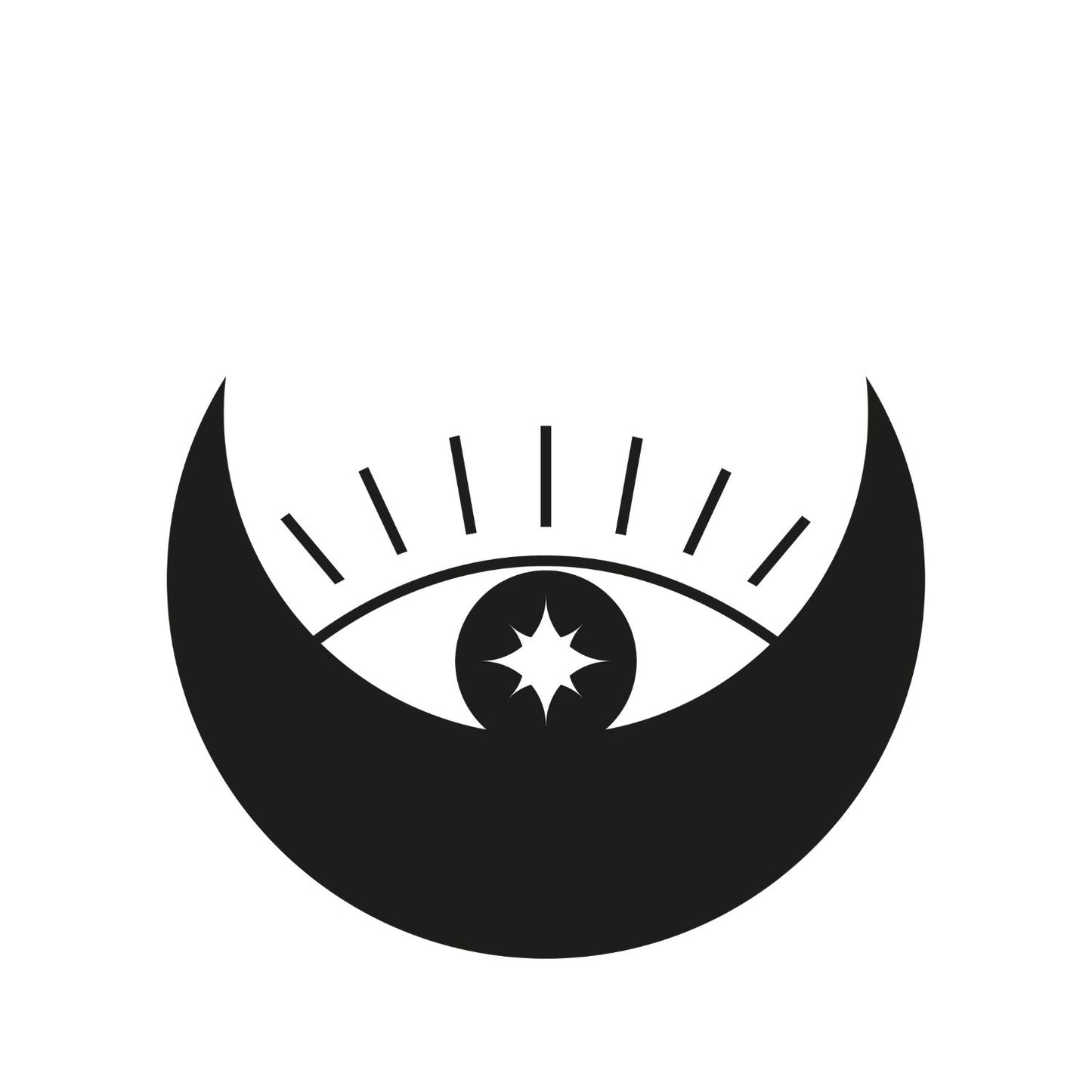 Third Eye on Crescent MoonT-shirt