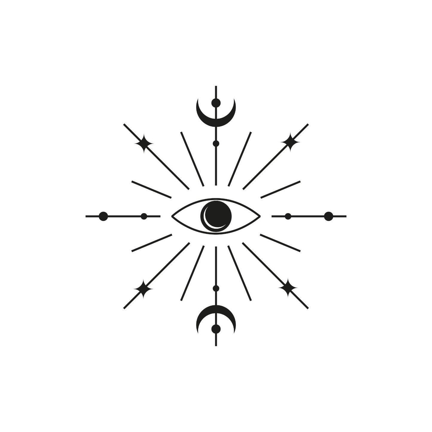 Third Eye Moon & Starburst T-shirt