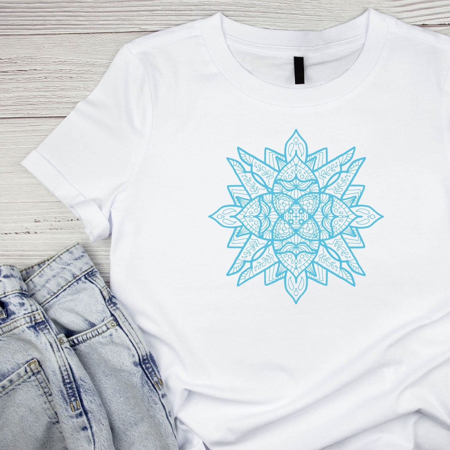 Third Eye Chakra Mandala T-shirt