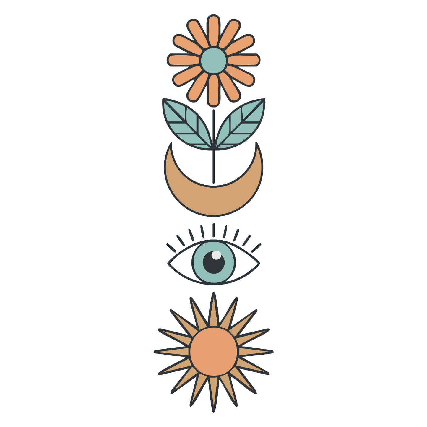 Earthy Mystic Third Eye T-shirt