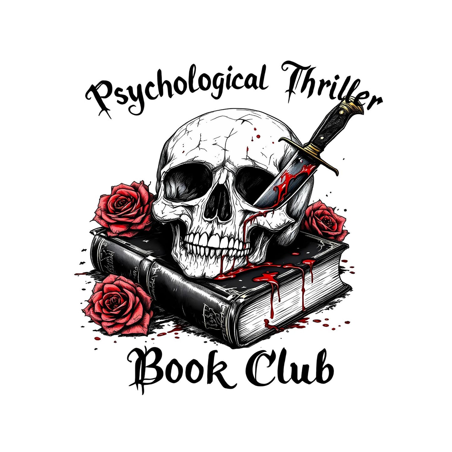 Psychological Thriller Book Club Reading T-shirt