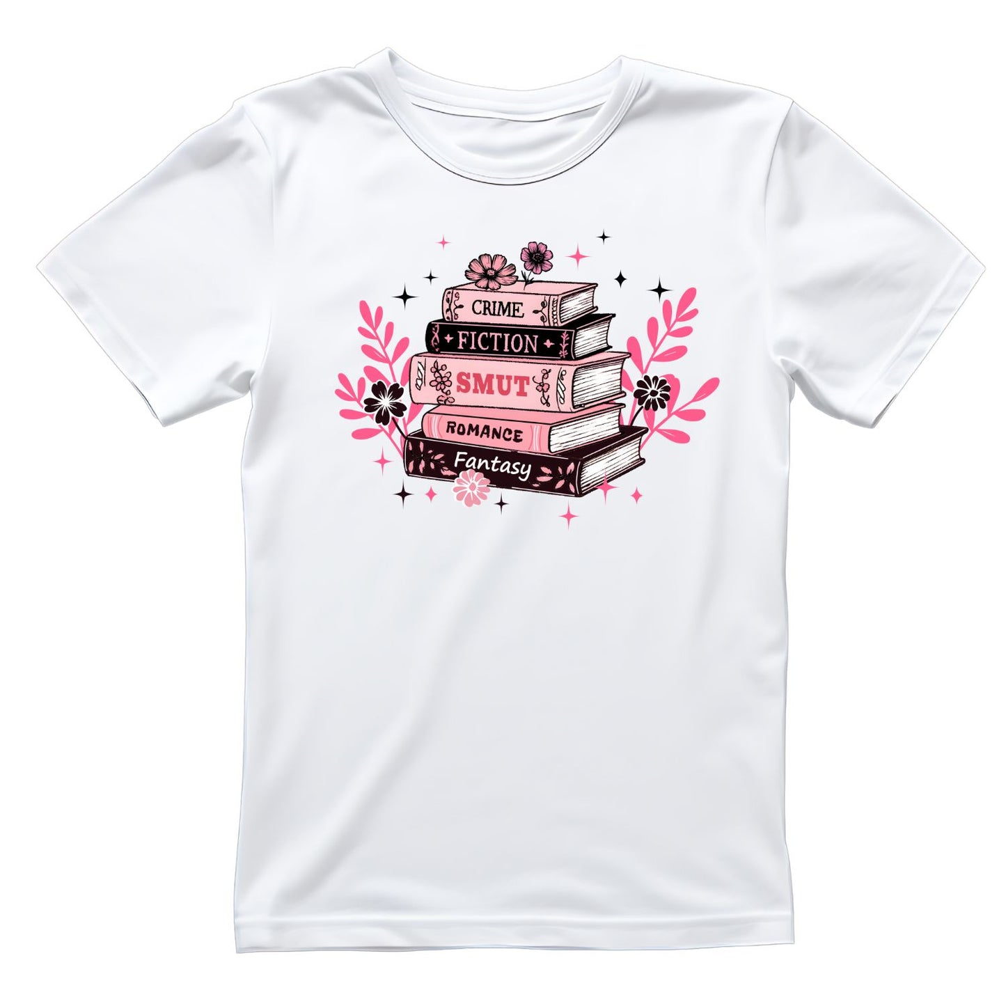 Crime Fiction Smut Romance Fantasy Book T-shirt