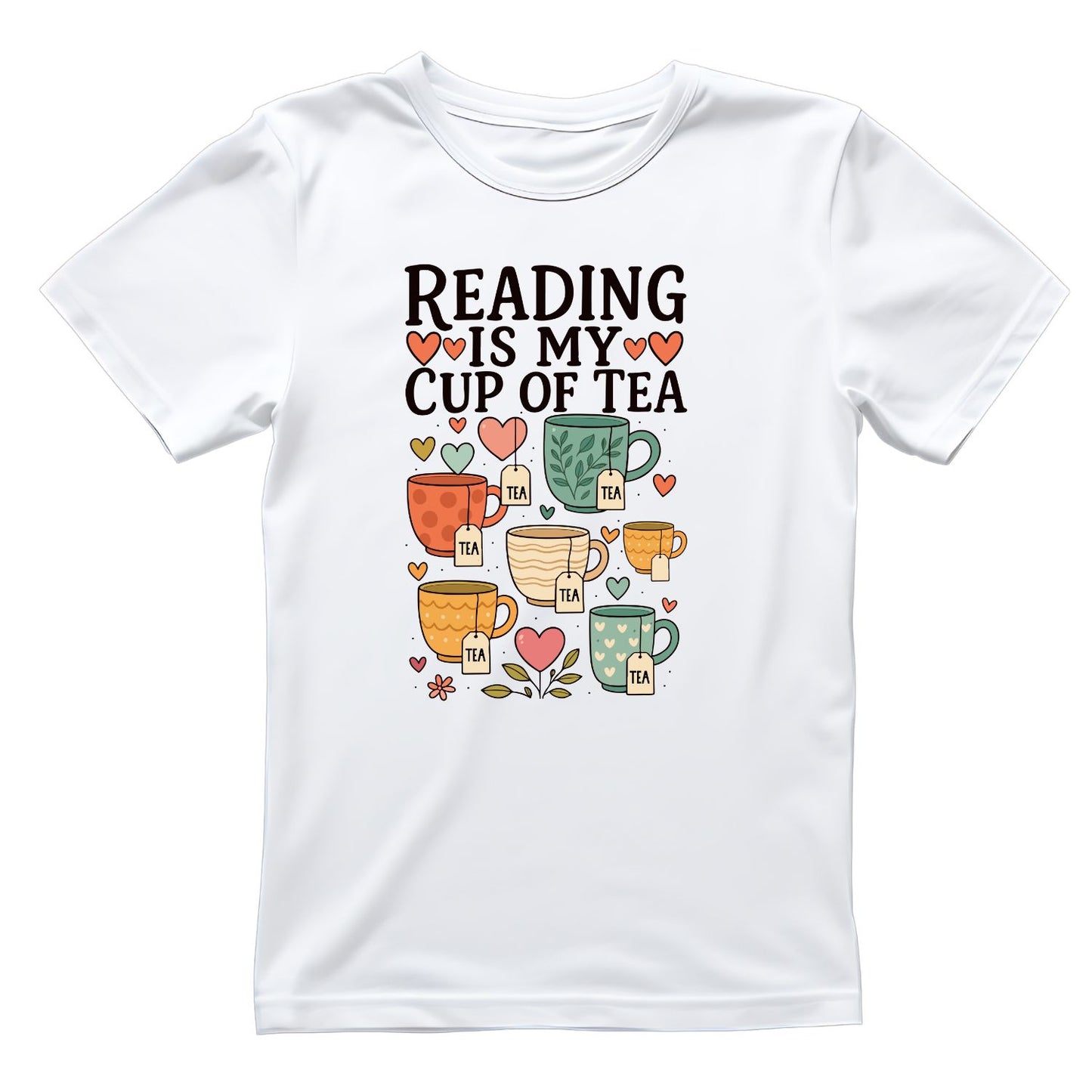 Reading Is My Cup of Tea T-shirt