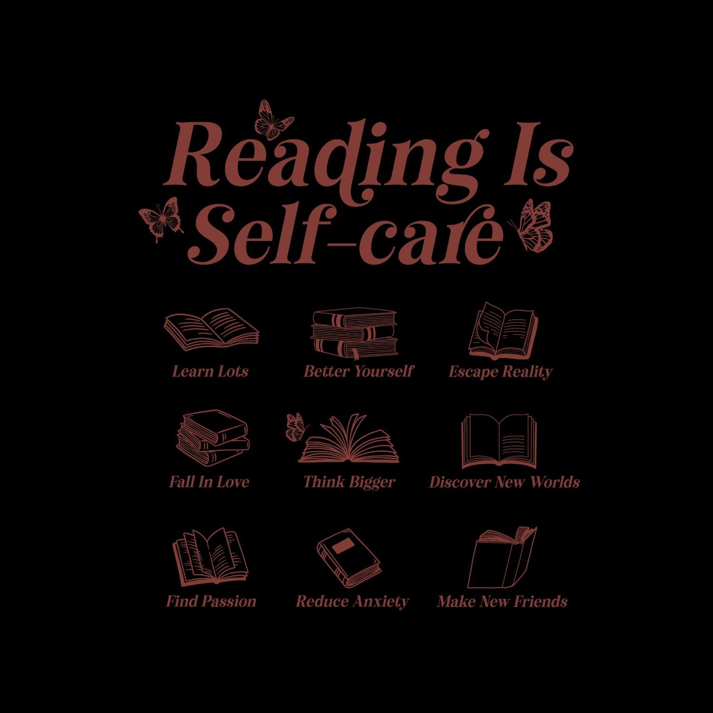 Reading Is Self-Care T-shirt