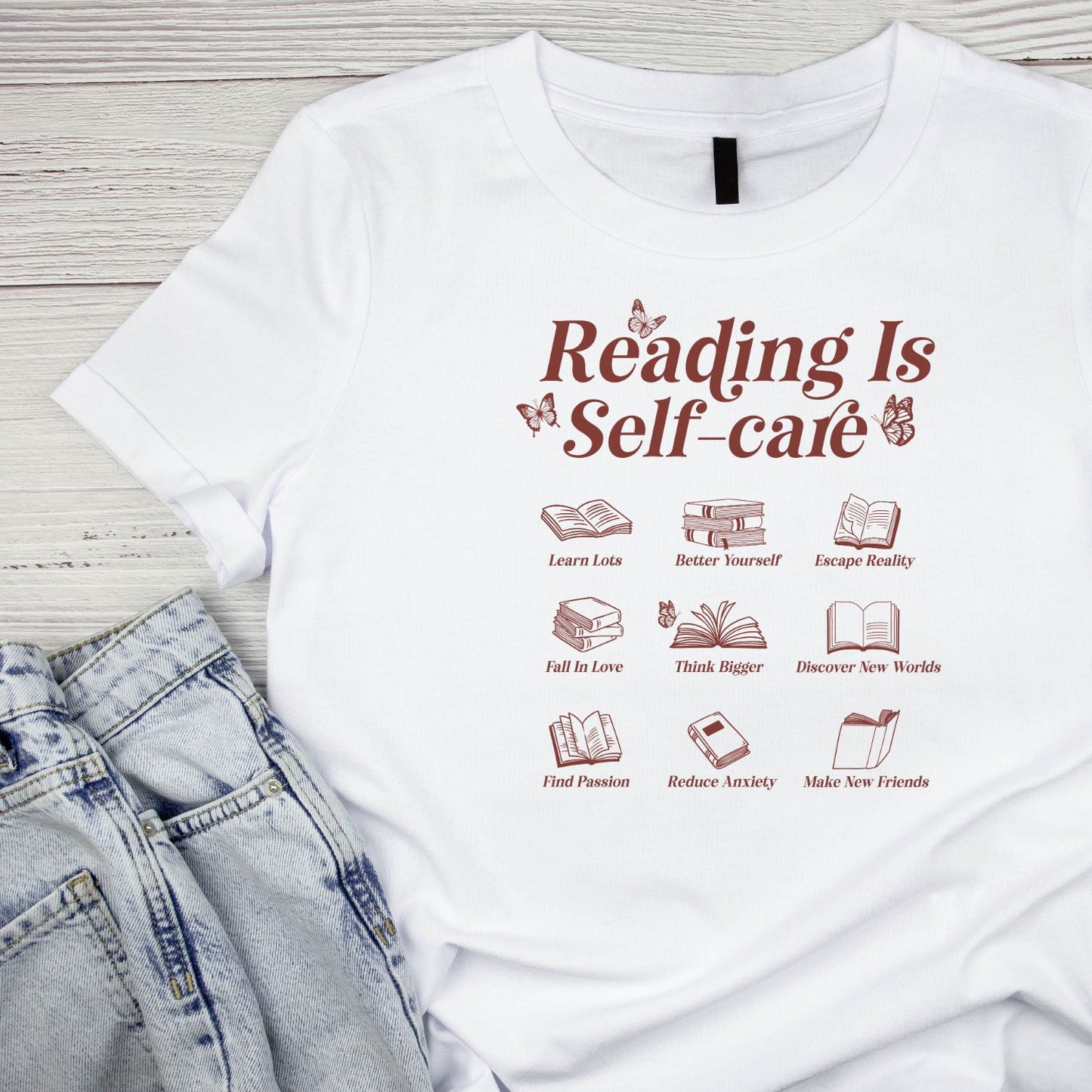 Reading Is Self-Care T-shirt
