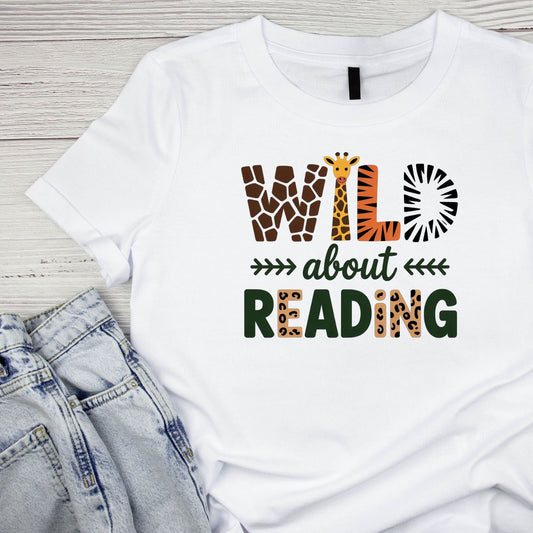 Wild About Reading T-shirt