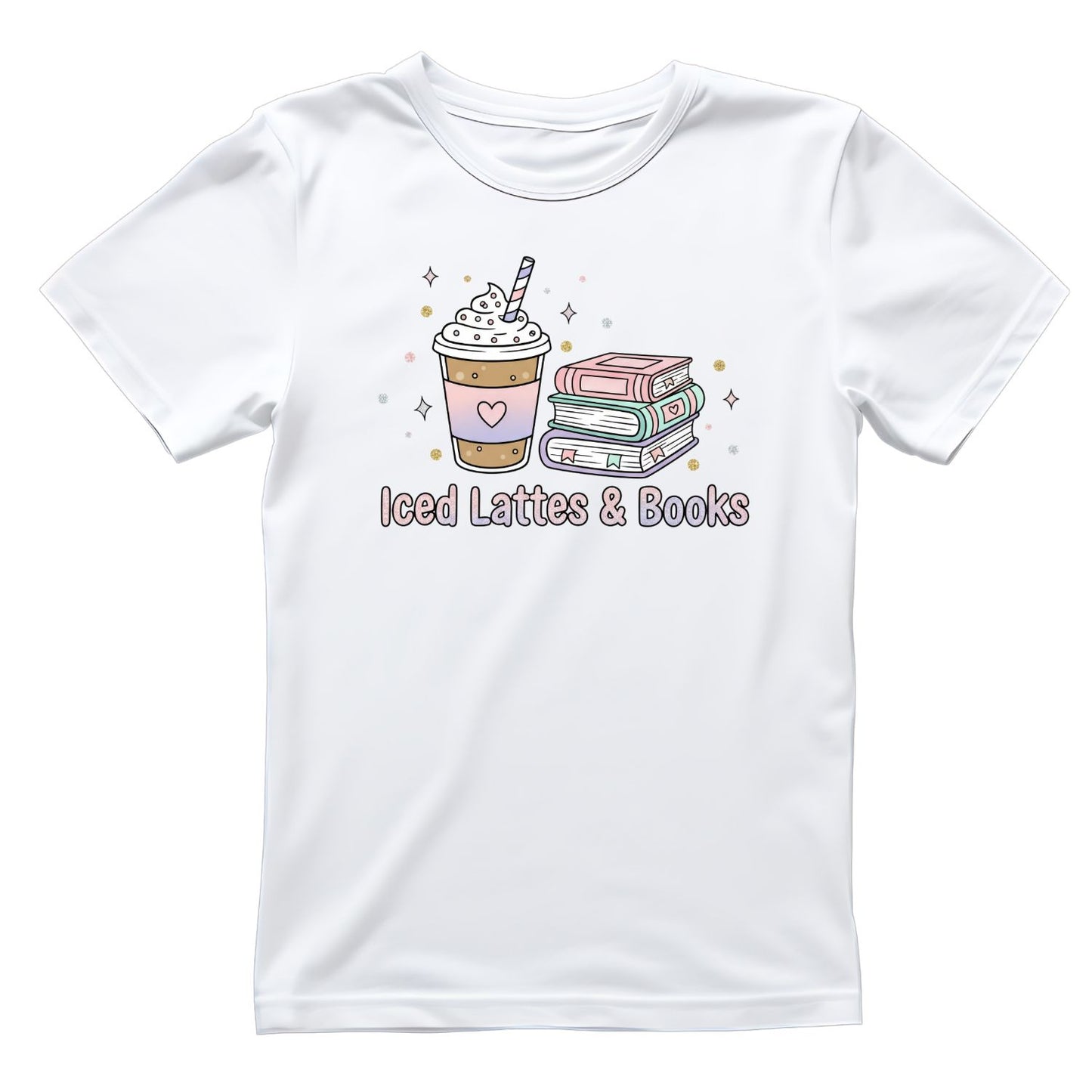 Iced Lattes & Books T-shirt