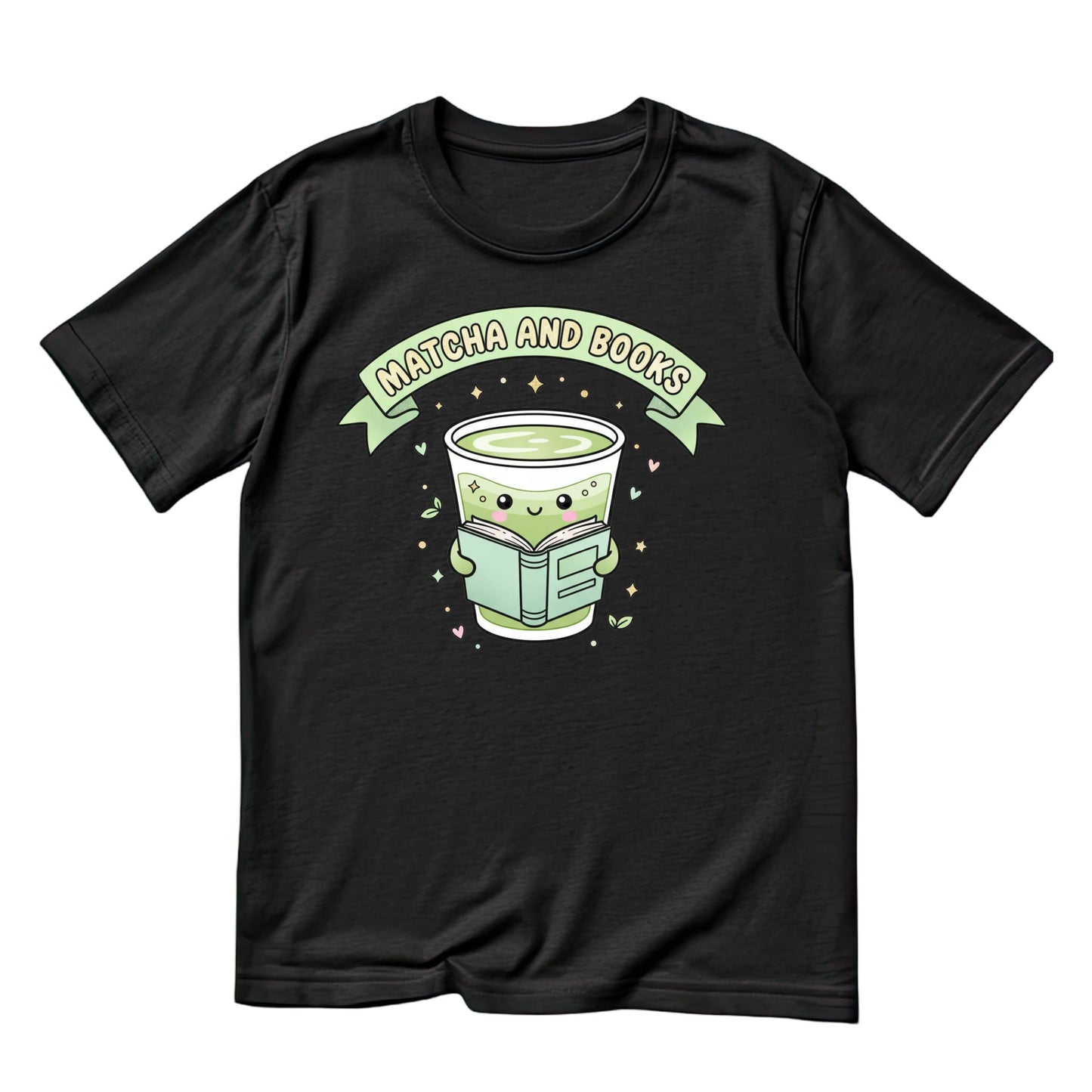 Matcha And Books T-shirt