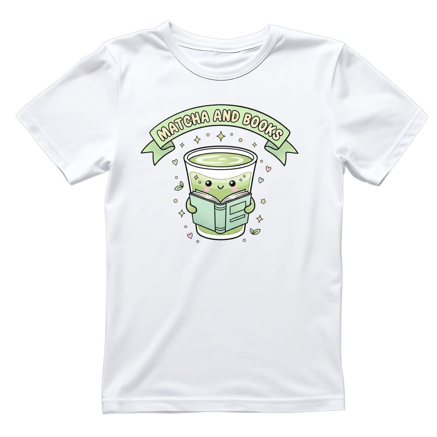 Matcha And Books T-shirt