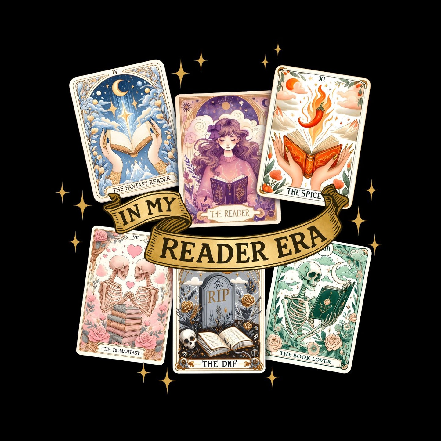 In My Reader Era Tarot Cards T-shirt