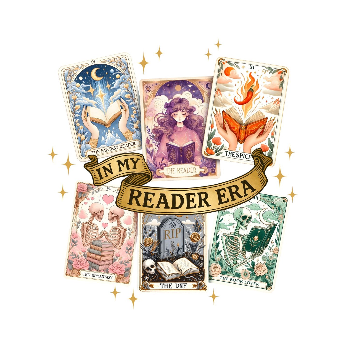 In My Reader Era Tarot Cards T-shirt