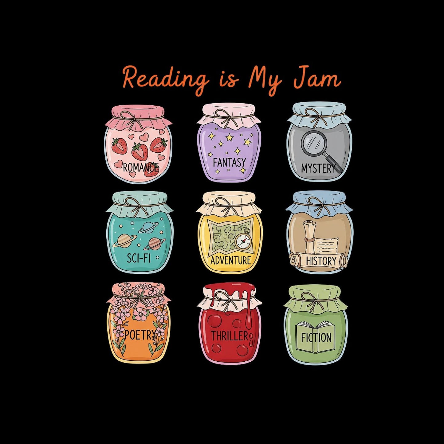 Reading Is My Jam T-shirt