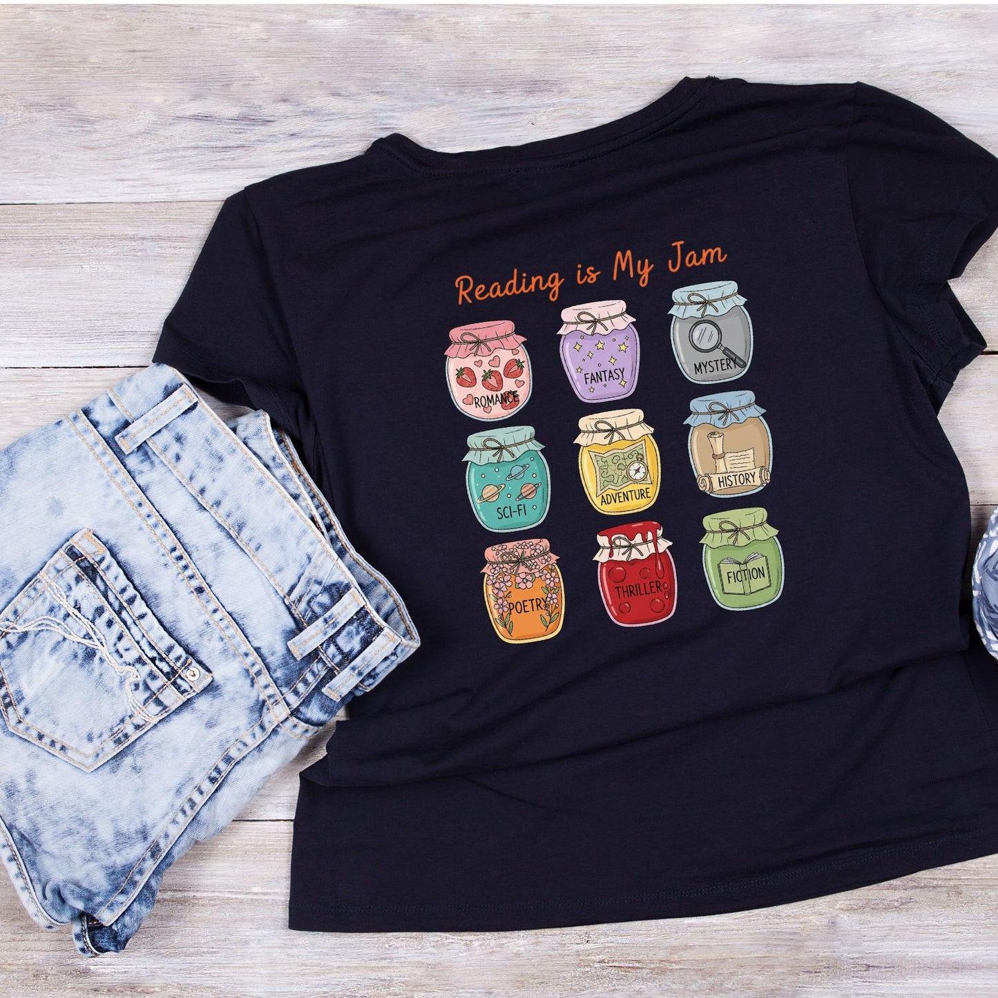 Reading Is My Jam T-shirt