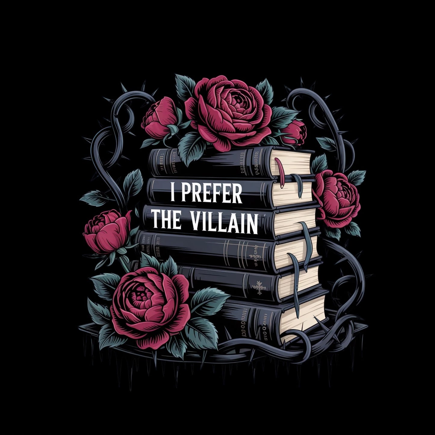 I Prefer The Villain T-shirt