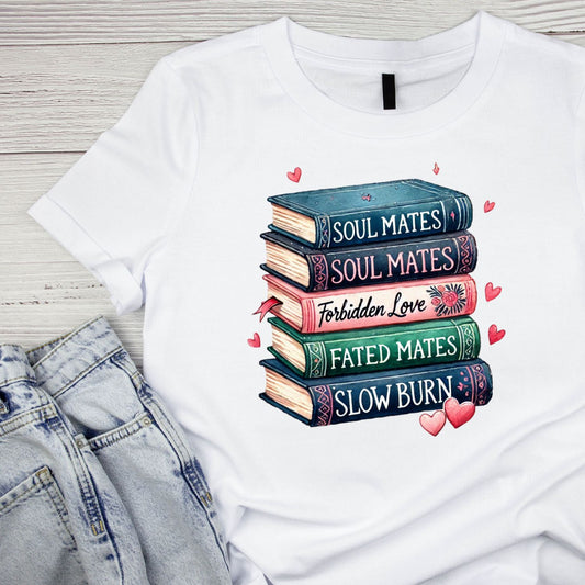 Soul Mates Forbidden Love Fated Mates Slow Burn T-shirt