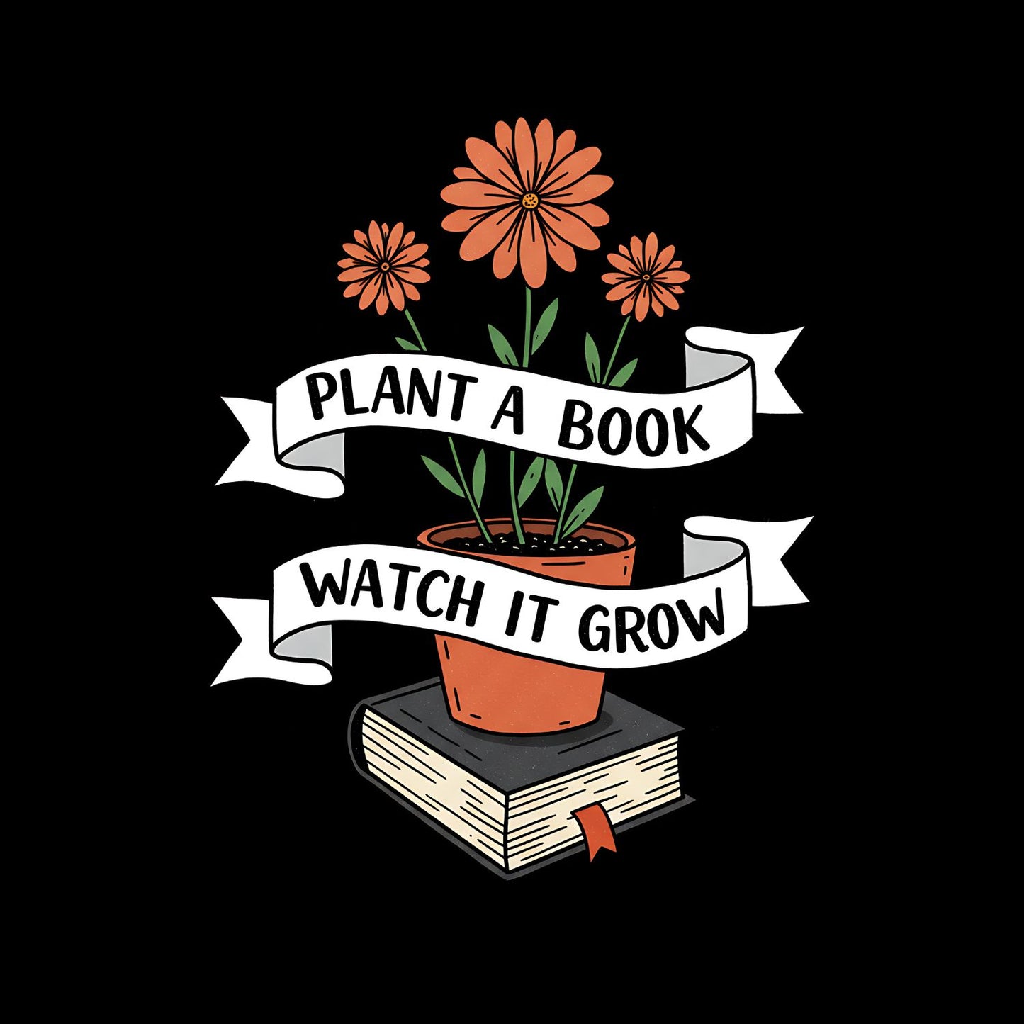 Plant A Book Watch It Grow T-shirt