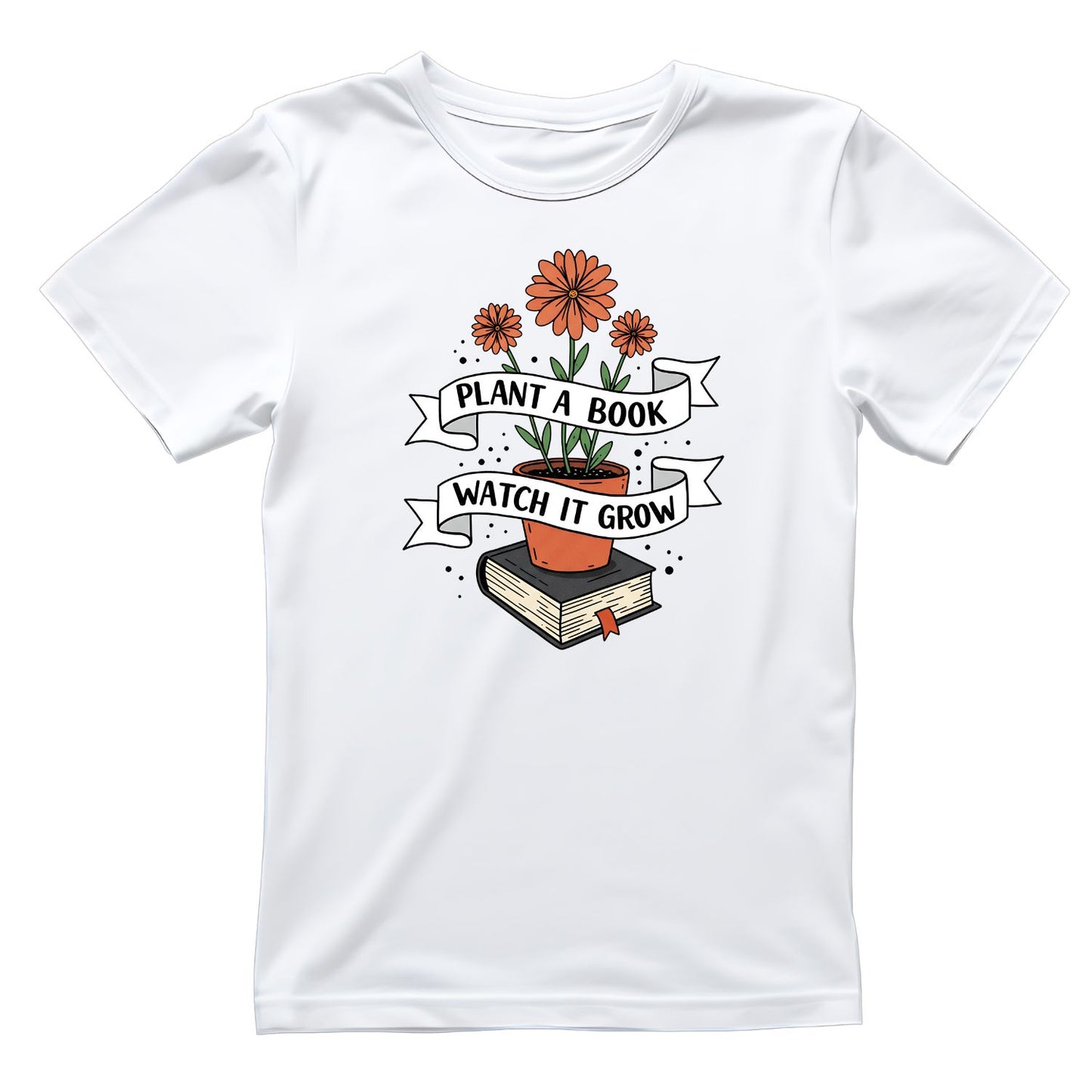 Plant A Book Watch It Grow T-shirt